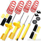 Sports suspension 45 45 + cathedral bearing + dust caps - Audi A3 8P, 1.6, 49.6 mm strut