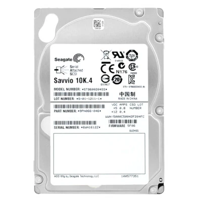 Seagate ST9600204SS 600Gb 10 000Rpm 16Mb SAS II 2.5'' Pollici - Immagine 1 di 4