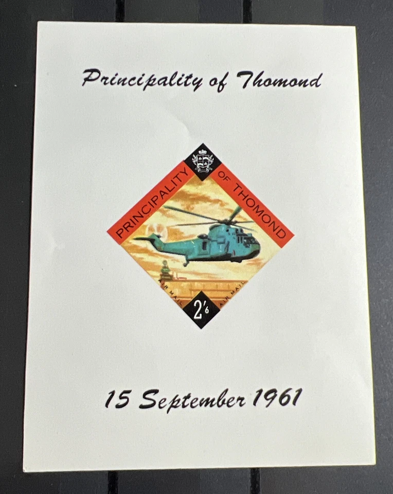 MNH - 1961 Principality Of Thomond - 2’6 Airmail Souvenir Sheet. - Image 1 of 1