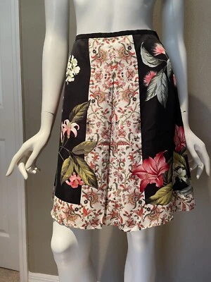 Tommy Bahama Falda Floral Seda Talla 2 Foto 1 de 4