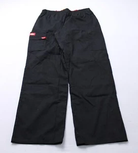 Dickies Women's Petite EDS Signature Cargo Scrub Pants WR4 Black Medium NWT - Picture 1 of 4