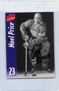 Mission Export Hockey #89 Noel Price Canadiens Signed Auto *J8219 - Picture 1 of 2