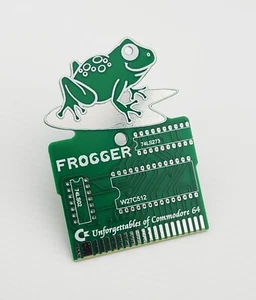 New Empty FROGGER Commodore 64/128 Cartridge Expansion Port Card Board C64/C128 - Picture 1 of 1