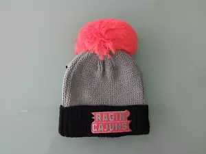 Adidas NCAA Louisiana Lafayette Ragin' Cajuns Womens Neon Cuffed Knit Beanie NWT - Picture 1 of 5