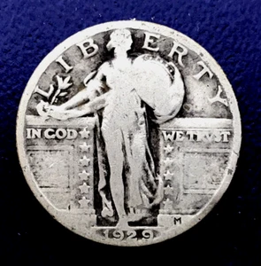 1929 (p) Standing Liberty Quarter 90% Silver - U.S. Coins: Silver 25C - Picture 1 of 2