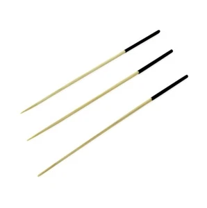 Black End Bambus Plektren - Durchmesser: 0,05 Zoll L: 4,7 Zoll 2000 Stück/Cs - Bild 1 von 2