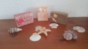 Seife - handgemacht   Set Kaffee - Orange - Rose (3Stück) - Bild 1 von 1