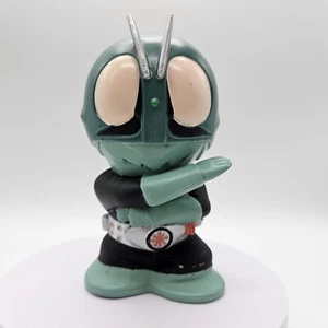 Masked Kamen Rider No.1 Old Soft Vinyl Piggy Bank Collection Coin Bank Japan - Picture 1 of 8
