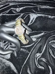 David Yurman 14k Gold & Sterling Ladies Bangle Watch - Picture 1 of 5