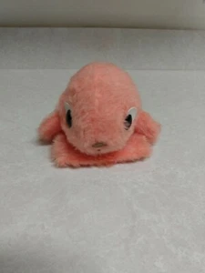 Animal Fair agnello o coniglietto 1977 peluche salmone rosa fagiolo fondo peluche raro - Foto 1 di 6