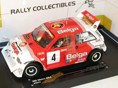 1/18 MG Metro 6R4 Belga   Lotto Bianchi Rally 1986 #4 M.Duez - Image 1 of 4