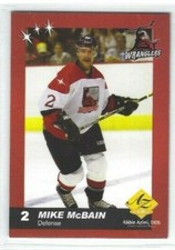 2003-04 Las Vegas Wranglers (ECHL) Mike McBain