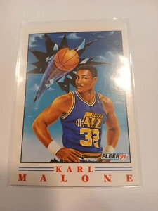 1991 Fleer Karl Malone Insert Basketball Cards 5 of 6 ( Utah Jazz ) - Picture 1 of 1