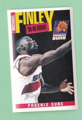 1996-97 Panini adesivo de basquete 2" x 3" Michael Finley Phoenix Suns - Imagem 1 de 2