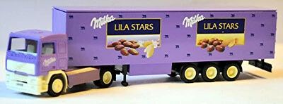 Volvo F12 Trattore Case Milka Lilla Stars 1:87 Albedo 300136 - Immagine 1 di 4