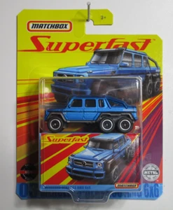 Matchbox Superfast Mercedes-Benz G63 AMG 6x6 True Grip Tires - Picture 1 of 1
