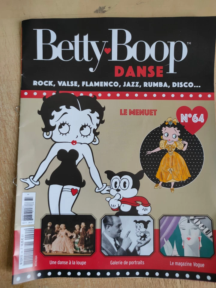 FASCICULE Betty Boop Danse N° 64 HACHETTE - Photo 1/1