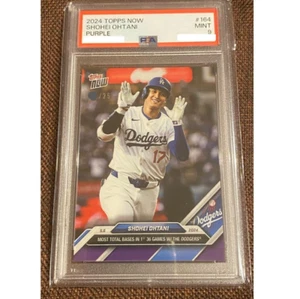 PSA9 Shohei Ohtani 2024 Topps Now #164 Purple Dodgers Limired 25 MINT From Japan - Picture 1 of 2