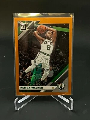 Tarjeta óptica 2019-20 de baloncesto de la NBA Kemba Walker #52 naranja #ed/199 Foto 1 de 2