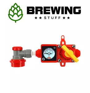 KegLand Spunding Valve Kit - Duotight push fit Ball Lock Disconnect BlowTie Beer - Picture 1 of 3