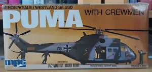 MPC 1:72 Aerospatiale/Westland SA-330 Puma Vintage Kit No. 2-0231, Sealed - Picture 1 of 5