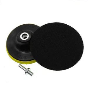 Almohadillas de respaldo de gancho y bucle de 5"" 125 mm M14 con adaptador de taladro mandril disco de carga - Imagen 1 de 5