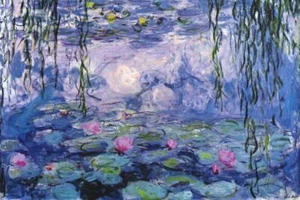 Claude Monet Nympheas Water Lillies Cool Wall Decor Art Print Poster 36x24 - Picture 1 of 3