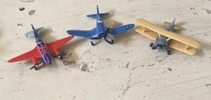 DISNEY PIXAR PLANES -DIE-CAST & PLASTIC-Lot Of 3 - SEE PHOTOS FOR CHARACTERS - Picture 1 of 16