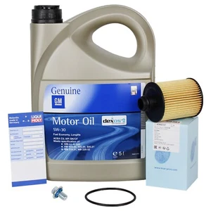 5L Original Opel 5W30 Dexos2 + Ölfilter für Astra Insignia A Zafira C 2.0 CDTI - Bild 1 von 7