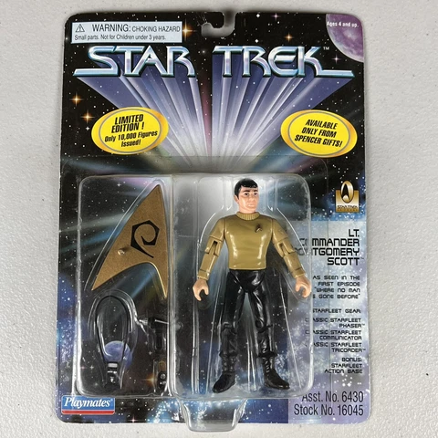 Playmates - Star Trek - Lt Commander Montgomery Scott Action Figure Cover