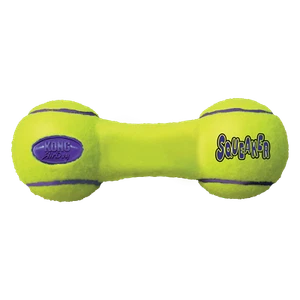 Kong Dog Airdog Squeaker Dumbbel Small Medium Large Squeak Dog Toy Fetch Canine - Picture 1 of 15