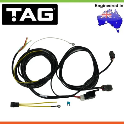 Cableado de barra de remolque TAG ajuste directo para adaptarse a HYUNDAI SANTA FE DM VAGÓN 2,2 L AUTOMÁTICO/MANUAL Foto 1 de 4