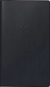 Glocken Taschenkalender "Faltkalender" 2026 schwarz - Bild 1 von 2