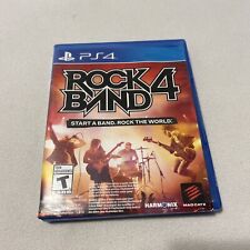 RockBand Rock Band 4 PS4 Game Only (Sony PlayStation 4, 2015) Tested