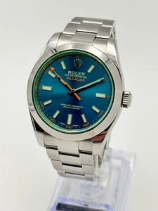FULL SET - Rolex Milgauss BLUE/BLAU - TOP CONDITION/TOP ZUSTAND - Bild 1 von 7