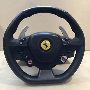Thrustmaster T80 Ferrari 488GTB Racing Wheel ONLY for Playstation PS5/PS4/PC - Picture 1 of 12