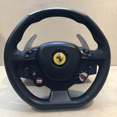 Thrustmaster T80 Ferrari 488GTB Racing Wheel ONLY for Playstation PS5/PS4/PC - Image 1 of 4