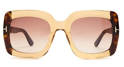 Gafas de sol Tom Ford Helene 2 TF580 color 47F raras gafas de sol auténticas de gran tamaño Foto 1 de 4