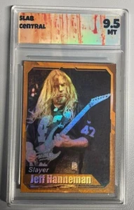 Slayer Jeff Hanneman Novelty card Graded 9.5 Slab Central - Picture 1 of 2