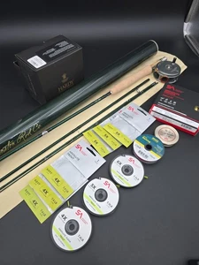 GFS Trout Kit - Winston Pure 2 479-4 & Hardy Perfect 1912 Outfit - FREE LINES - Bild 1 von 1