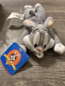 Juguete de 7" de peluche Bugs Bunny Looney Tunes de Ace Play By Play 1997 nuevo con etiquetas - Imagen 1 de 2
