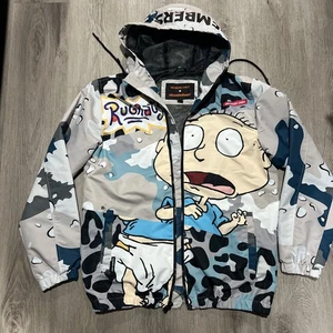 Members Only X Nickelodeon Rugrats Small Windbreaker Hoodied Jacket - Picture 1 of 13