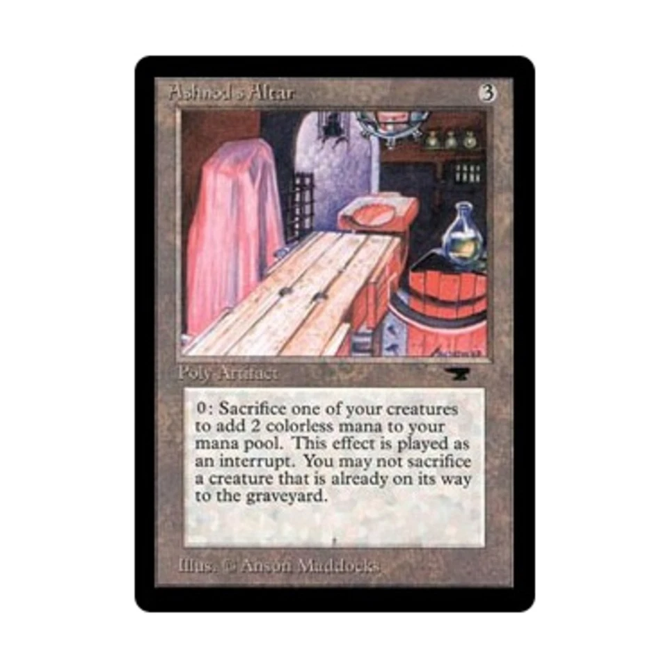 WOTC MtG Antiquities Ashnod's Altar (U) VG - Image 1 of 1