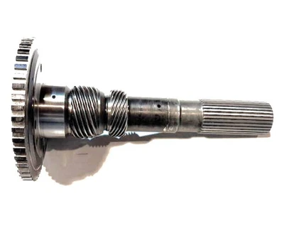 TH400 GM CHEVY OUTPUT SHAFT 2WD NO O-RING METAL SPEEDO GEAR 9" NEW WIDE BUSHING - Image 1 of 4