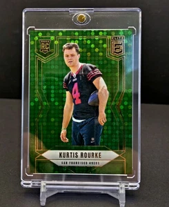 Panini Donruss Elite 2025 - Rookies Kurtis Rourke #172 Green Disco (RC) - Imagen 1 de 7