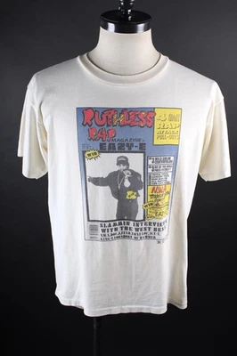 Vintage 1989 EAZY-E Ruthless Rap NWA Hip Hop Tour T-Shirt Mens Size XL USA - Image 1 of 4