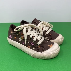 ROXY Kids Size 13 PRINCETON Sneakers Lace-ups Brown Athletic Shoes Outdoor Play - Picture 1 of 7