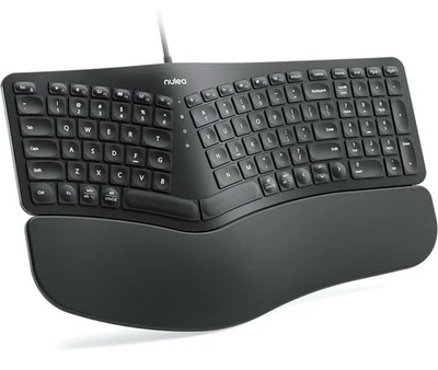 Nulea RT05B Wireless Ergonomic Keyboard, Split Keyboard w/ Cushioned Wrist Rest - Image 1 of 4