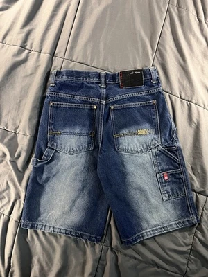 Y2K Southpole Embroidered Carpenter Jorts | Size 18 | Baggy Skater Hip Hop - Image 1 of 3