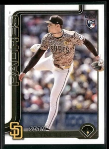 2025 Topps #246 Sean Reynolds San Diego Padres Novato - Imagen 1 de 2